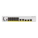 Cisco Catalyst 9200CX - Network Essentials - přepínač - kompaktní - L3 - řízený - 12 x 1000Base-T + 3 x 1000Base-T + 2 x 1 Gigabit 10 Gigabit SFP+ (uplink) - Lze montovat do rozvaděče - UPOE+