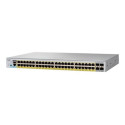 Cisco Catalyst 2960L-SM-48PS - Přepínač - L3 - inteligentní - 48 x 10 100 1000 (PoE+) + 4 x 1 Gigabit Ethernet SFP+ - Lze montovat do rozvaděče - PoE+ (370 W)