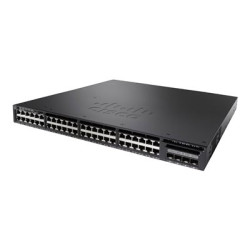 Cisco Catalyst 3650-48FS-L - Přepínač - řízený - 48 x 10 100 1000 (PoE+) + 4 x SFP - desktop, Lze montovat do rozvaděče - PoE+ (775 W)