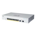 Cisco Business 220 Series CBS220-8T-E-2G - Přepínač - inteligentní - 8 x 10 100 1000 + 2 x Gigabit SFP (uplink) - Lze montovat do rozvaděče