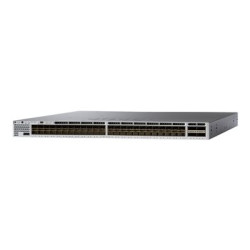 Cisco Catalyst 3850-48XS-E - Přepínač - L3 - řízený - 48 x 1 Gigabit 10 Gigabit SFP+ + 4 x QSFP+ - proudění vzduchu zpředu dozadu - desktop, Lze montovat do rozvaděče