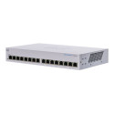 Cisco Business 110 Series 110-16T - Přepínač - neřízený - 16 x 10 100 1000 - desktop, Lze montovat do rozvaděče, pro připevnění na zeď