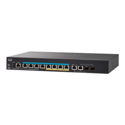 Cisco Small Business SG350X-8PMD - Přepínač - řízený - 8 x 10 100 1000 2.5G (PoE+) + 2 x 10 Gigabit Ethernet 10 Gigabit Ethernet SFP+ - Lze montovat do rozvaděče - PoE+ (240 W)