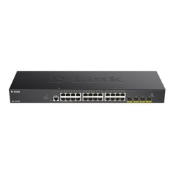 D-Link DGS 1250-28X - Přepínač - L3 Lite - inteligentní - 24 x 10 100 1000 + 4 x 10 Gigabit SFP+ - Lze montovat do rozvaděče