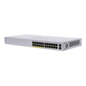 Cisco Business 110 Series 110-24PP - Přepínač - neřízený - 12 x 10 100 1000 (PoE) + 12 x 10 100 1000 + 2 x kombinace Gigabit SFP - desktop, Lze montovat do rozvaděče, pro připevnění na zeď - PoE (100 W)