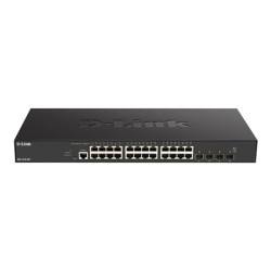 D-Link DXS 1210-28T - Přepínač - inteligentní - 24 x 10GBase-T + 4 x 25 Gigabit SFP28 - Lze montovat do rozvaděče