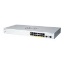 Cisco Business 220 Series CBS220-16T-2G - Přepínač - inteligentní - 16 x 10 100 1000 + 2 x Gigabit SFP (uplink) - Lze montovat do rozvaděče