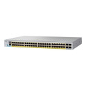 Cisco Catalyst 2960L-SM-48TS - Přepínač - L3 - inteligentní - 48 x 10 100 1000 + 4 x 10 Gigabit SFP+ - Lze montovat do rozvaděče