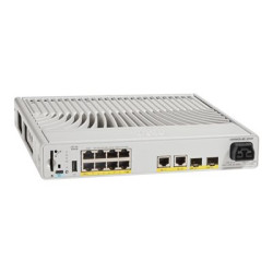 Cisco Catalyst 9200CX - Network Advantage - přepínač - kompaktní - L3 - řízený - 8 x 10 100 1000 (PoE+) + 2 x 1000Base-T + 2 x 10 Gigabit SFP+ (uplink) - Lze montovat do rozvaděče - PoE+ (240 W)