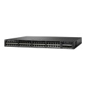 Cisco Catalyst 3650-48FD-S - Přepínač - L3 - řízený - 48 x 10 100 1000 (PoE+) + 2 x 10 Gigabit SFP+ - desktop, Lze montovat do rozvaděče - PoE+ (775 W)