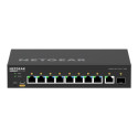 NETGEAR AV Line M4250-9G1F-PoE+ - Přepínač - L3 - řízený - 8 x 10 100 1000 (8 PoE+) + 1 x 10 100 1000 + 1 x gigabitů SFP - proudění vzduchu ze strany na stranu - Lze montovat do rozvaděče - PoE+ (110 W)