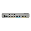 Cisco Catalyst 3560CX-8XPD-S - Přepínač - řízený - 8 x 10 100 1000 (PoE+) + 2 x combo 10 Gigabit SFP+ - desktop, Lze montovat do rozvaděče, lze montovat na konzolu DIN, pro připevnění na zeď - PoE+ (240 W)