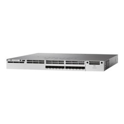 Cisco Catalyst 3850-16XS-S - Přepínač - L3 - řízený - 12 x 1 Gigabit 10 Gigabit SFP+ + 4 x 10 Gigabit SFP+ (uplink) - desktop, Lze montovat do rozvaděče