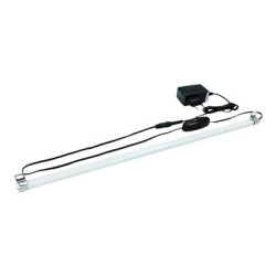 Solarix LU-LED-ALU - Osvětlení stojanu - LED diode - stříbrná - 0.5U - 19"