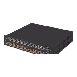 Ubiquiti EdgeSwitch 48 - Přepínač - řízený - 48 x 10 100 1000 (PoE+) + 2 x Gigabit SFP 10 Gigabit SFP+ + 2 x SFP - Lze montovat do rozvaděče - PoE+