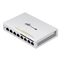 Ubiquiti UniFi Switch US-8-60W - Přepínač - řízený - 4 x 10 100 1000 + 4 x 10 100 1000 (PoE) - desktop - PoE
