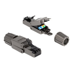 Delock - Síťový konektor - RJ-45 (M) - STP - CAT 8.1