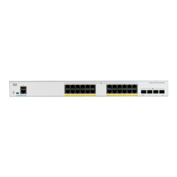 Cisco Catalyst 1000-24T-4G-L - Přepínač - řízený - 24 x 10 100 1000 + 4 x Gigabit SFP (uplink) - Lze montovat do rozvaděče