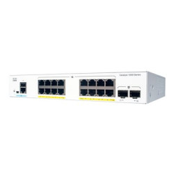 Cisco Catalyst 1000-16T-2G-L - Přepínač - řízený - 16 x 10 100 1000 + 2 x Gigabit SFP (uplink) - Lze montovat do rozvaděče