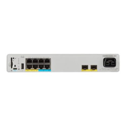 Cisco Catalyst 9200CX - Network Advantage - přepínač - kompaktní - L3 - řízený - 4 x 10 100 1000 (UPOE) + 4 x 100 1000 2.5 5 10G (UPOE) + 2 x 10 Gigabit SFP+ (uplink) - Lze montovat do rozvaděče - UPOE (240 W)