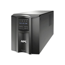 APC Smart-UPS 1500 LCD - UPS - AC 230 V - 1 kW - 1500 VA - RS-232, USB - výstupní konektory: 8 - černá