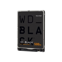 WD Black WD5000LPSX - Pevný disk - 500 GB - interní - 2.5" - SATA 6Gb s - 7200 ot min. - vyrovnávací paměť: 64 MB