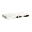 D-Link Nuclias Cloud-Managed DBS-2000-28MP - Přepínač - 24 x 10 100 1000 (PoE+) + 4 x kombinace SFP - PoE+ (370 W)