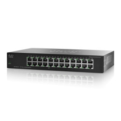 Cisco Switch SF110-24 24 x 10 100, unmanaged, Lifetime, fanless
