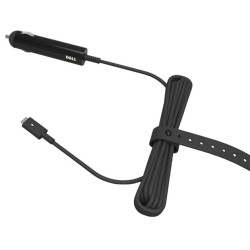 DELL napájecí adaptér 65W do auta letadla USB-C
