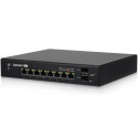 Ubiquiti Edge Switch 8 PoE - 8x GbE, 2x SFP, 8x PoE 24V PoE+ (PoE budget 130W)