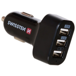 Swissten Cl Adaptér 3X Usb 5,2A Power