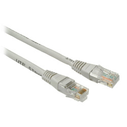 Solarix patch kabel CAT6 UTP PVC 1m šedý non-snag-proof C6-155GY-1MB