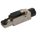 Solarix konektor průmyslový univerzální RJ45 CAT6A STP samořezný SXRJ45-6A-STP-BK-SA