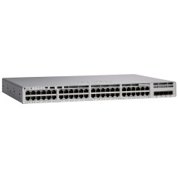 Cisco Catalyst C9200L-48P-4X-E switch, 48x 10 100 1000 + 4x SFP