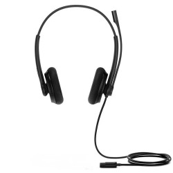 Yealink YHD342 Lite Dual Stereo QD Drát Černá