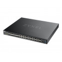 Zyxel XS3800-28 - Přepínač - L2+ - řízený - 4 x 10GBase-T + 16 x 10 Gigabit SFP+ + 8 x combo 10 Gigabit SFP+ - Lze montovat do rozvaděče
