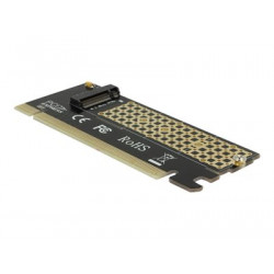 Delock PCI Express x16 Card to 1 x NVMe M.2 Key M - Řadič úložiště - 1 Kanál - M.2 Card - PCIe 3.0 x16