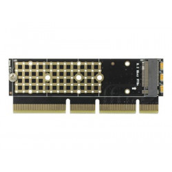 Delock PCI Express x16 (x4 x8) Card to 1 x NVMe M.2 Key M for Server - Řadič úložiště - 1 Kanál - M.2 Card - PCIe 3.0 x16
