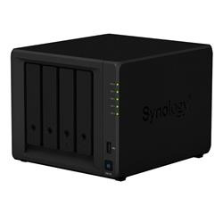 Synology DiskStation DS418, 4-bay NAS, CPU QC Realtec RTD1296 64 bit, RAM 2GB, 2x USB 3.0, 2x GLAN