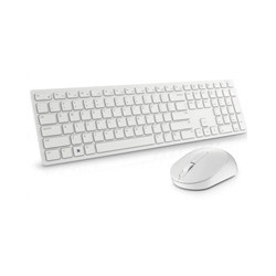 Dell Pro Wireless Keyboard and Mouse - KM5221W - Czech Slovak (QWERTZ) - White