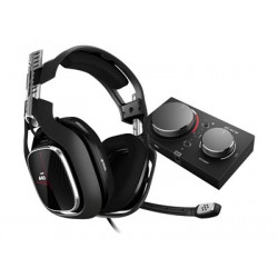 ASTRO A40 TR - For Xbox One - náhlavní souprava - plná velikost - kabelové - 3.5 mm jack - izolace zvuku - černá - s Astro MixAmp Pro TR - pro Xbox One, Xbox One S, Xbox One X