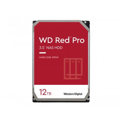WD Red Pro NAS Hard Drive WD121KFBX - Pevný disk - 12 TB - interní - 3.5" - SATA 6Gb s - 7200 ot min. - vyrovnávací paměť: 256 MB