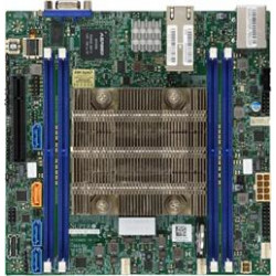 SUPERMICRO mini-ITX MB Xeon D-2123IT (4C 8T), 4x DDR4 ECC rDIMM,8xSATA1x PCI-E 3.0 x8, 2x10GbE LAN,IPMI