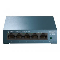 TP-Link LiteWave LS105G - Přepínač - neřízený - 5 x 10 100 1000 - desktop - AC 220 V