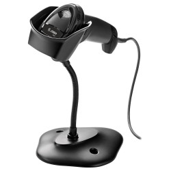 ZEBRA Ruční čtečka čárových kódů DS2208-SR 1D 2D BLACK (WITH STAND) USB KIT