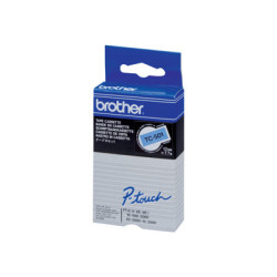 Brother - Černá, modrá - Role (1,2 cm x 7,7 m) 1 kusy páska pro tiskárnu - pro P-Touch PT-15, PT-20, PT-2000, PT-3000, PT-500, PT-5000, PT-6, PT-8, PT-8E
