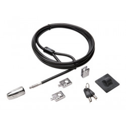 Kensington Desktop and Peripherals Locking Kit 2.0 - Master Keyed - Sada pro bezpečnost systému - 2.44 m