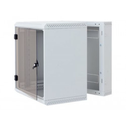 19' rozvaděč dvoudílný 12U 500mm, 19' rozvaděč dvoudílný 12U 500mm vylamovací otvor pro ventilátor RAL7035