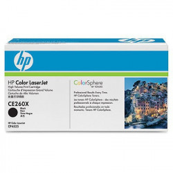 Tonerová cartridge HP Color LaserJet CP4525, black, CE260X, 17000s, high capacity, O