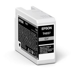 Epson originální ink C13T46S700, gray, Epson SureColor P706,SC-P700